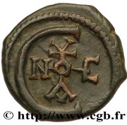 5 Nummi - Justinian I Antioch; Monogram, Byzantine states, 527-565 reverse image