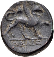 Æ17, Greece (ancient), 125 BC - 75 BC reverse image
