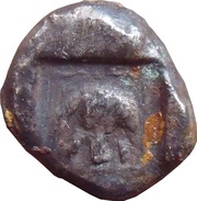 Drachm, Greece (ancient), 530 BC - 526 BC reverse image