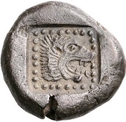 Didrachm, Greece (ancient), 522 BC - 520 BC reverse image