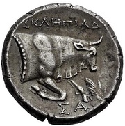 Didrachm - Asklepiades, Greece (ancient), 310 BC - 300 BC reverse image