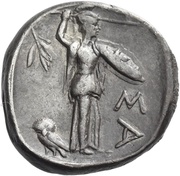 Tetradrachm, Greece (ancient), 360 BC - 340 BC reverse image