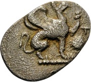 Trihemiobol obverse image