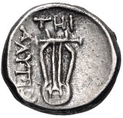 Diobol - Alypion, Greece (ancient), 375 BC - 294 BC reverse image