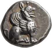 Hemidrachm obverse image