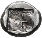 Hemidrachm, Greece (ancient), 540 BC - 478 BC reverse image