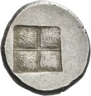Stater, Greece (ancient), 478 BC - 465 BC reverse image