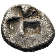 Diobol, Greece (ancient), 625 BC - 600 BC reverse image