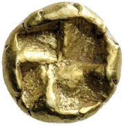 1⁄24 Stater, Greece (ancient), 625 BC - 600 BC reverse image