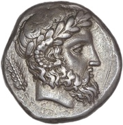 Tetradrachm, Greece (ancient), 400 BC - 331 BC reverse image