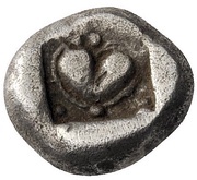 Hemidrachm, Greece (ancient), 500 BC - 480 BC reverse image