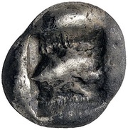 Drachm, Greece (ancient), 500 BC - 480 BC reverse image