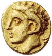 ⅒ Stater obverse image