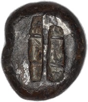 Tetradrachm, Greece (ancient), 570 BC - 525 BC reverse image