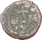 10 Nummi - Mauricius Tiberius Carthage, Byzantine states, 582-584 reverse image