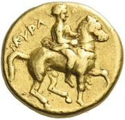 ½ Stater obverse image