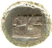 Stater, Greece (ancient), 499 BC - 494 BC reverse image