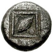 Obol, Greece (ancient), 500 BC - 450 BC reverse image