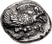 Trihemiobol obverse image