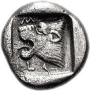 Trihemiobol, Greece (ancient), 400 BC - 350 BC reverse image
