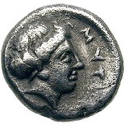 Diobol, Greece (ancient), 400 BC - 350 BC reverse image