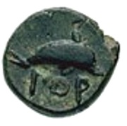 Æ8, Greece (ancient), 400 BC reverse image