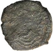 8 Nummi - Justinian I Thessalonica; Type I W K obverse image