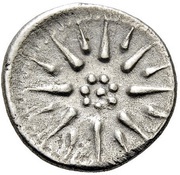 Obol, Greece (ancient), 375 BC - 350 BC reverse image