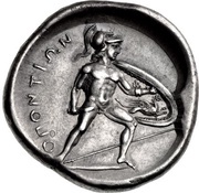 Stater, Greece (ancient), 350 BC - 340 BC reverse image