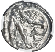Nomos, Greece (ancient), 390 BC - 330 BC reverse image