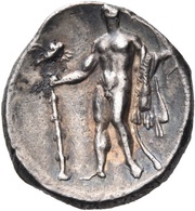 Nomos - Ale..., Eu..., and Z..., Greece (ancient), 281 BC - 278 BC reverse image