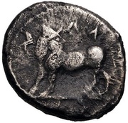 Triobol obverse image