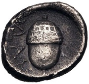 Triobol, Greece (ancient), 480 BC - 460 BC reverse image