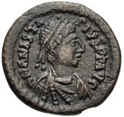 10 Nummi - Anastasius I Dicorus CONCORDI; Nicomedia obverse image