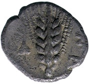 Obol, Greece (ancient), 440 BC - 430 BC reverse image