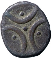 Trihemiobol, Greece (ancient), 440 BC - 430 BC reverse image