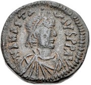 10 Nummi - Anastasius I Dicorus Constantinopolis; Type I ✶ obverse image