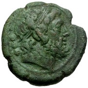 Quadrans Paestum; Poseidon obverse image