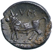 Triobol, Greece (ancient), 453 BC - 448 BC reverse image