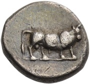 Triobol obverse image