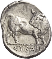Drachm, Greece (ancient), 446 BC - 440 BC reverse image