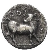 Trihemiobol, Greece (ancient), 425 BC - 400 BC reverse image