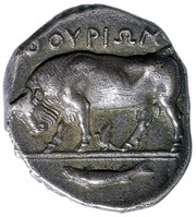 Stater, Greece (ancient), 425 BC - 400 BC reverse image