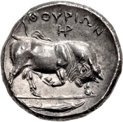Nomos, Greece (ancient), 400 BC - 350 BC reverse image