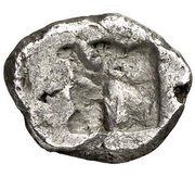 Drachm, Greece (ancient), 535 BC - 465 BC reverse image
