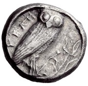 Drachm, Greece (ancient), 465 BC - 440 BC reverse image