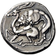 Didrachm, Greece (ancient), 280 BC reverse image