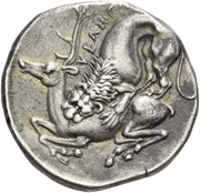 Nomos, Greece (ancient), 420 BC - 410 BC reverse image