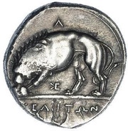 Nomos, Greece (ancient), 370 BC - 350 BC reverse image