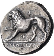 Nomos, Greece (ancient), 340 BC - 334 BC reverse image